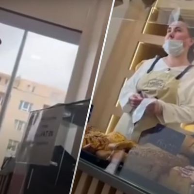 "К**ва, стара повія": у Варшаві агресивна жінка накинулася на продавчиню з України через хліб