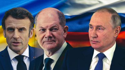 Это дорога для новой агрессии: в Эстонии раскритиковали разговор Макрона и Шольца с Путиным